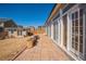 Great brick patio that gives access to the enclosed porch and the lawn at 1109 Alaska St, Hampton, GA 30228