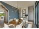 Stylish dining room featuring an eye-catching chandelier and plenty of natural light at 816 Berne St # 4, Atlanta, GA 30316