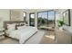 Luxurious bedroom with large windows offering scenic views and stylish decor at 816 Berne St # 4, Atlanta, GA 30316