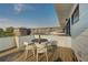 Relaxing patio with a table, chairs, and neighborhood views at 816 Berne St # 4, Atlanta, GA 30316