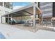 Outdoor patio with lounge furniture, covered seating, and a serene atmosphere at 1280 W Peachtree Nw St # 3414, Atlanta, GA 30309