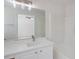 Bathroom with white single sink vanity with tub and shower at 902 Tree Creek Blvd # 2, Lawrenceville, GA 30043