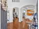 Grand foyer with soaring ceilings, elegant staircase, and open layout at 138 Lakestone Pkwy, Woodstock, GA 30188