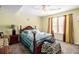 Comfortable bedroom with large windows providing ample natural light and ample room at 7865 Lake Ter, Douglasville, GA 30134