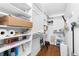 Spacious walk-in closet with abundant shelving and storage, offering great organization at 1026 Saint Charles Ne Ave # 10, Atlanta, GA 30306