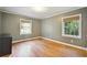 Bedroom with hardwood floors, neutral walls, and natural light at 1031 Lindridge Ne Dr, Atlanta, GA 30324