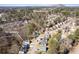 Beautiful aerial view of 851 Ashley Ln, with Stone Mountain visible in the background at 851 Ashley Ln, Stone Mountain, GA 30087