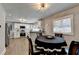 Open dining area connecting to the kitchen space, ideal for easy serving and casual Gathering dining at 2945 Monterey Dr, Decatur, GA 30032