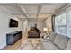 Bright and airy living room featuring modern decor, hardwood floors, and a comfortable seating area at 2945 Monterey Dr, Decatur, GA 30032