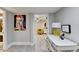 Stylish office space with modern decor and desk area, perfect for working from home at 2945 Monterey Dr, Decatur, GA 30032