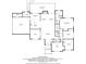 Comprehensive floor plan displaying layout of rooms, bathrooms, and screened porch at 4341 Kings Ne Way, Marietta, GA 30067