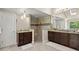 Spacious main bathroom featuring double vanities, a walk-in shower, and modern fixtures at 160 Wing Mill Rd, Sandy Springs, GA 30350