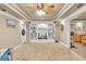 Spacious living room showcasing carpet flooring, recessed lighting, and entertainment center at 1811 Mcconnell Rd, Grayson, GA 30017