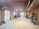 Large unfinished basement providing ample space for storage and a walkout door at 6302 Manassas Nw Pass, Acworth, GA 30101