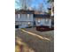 Charming two-story home featuring blue siding, complemented by decorative shutters and a well-maintained front yard at 184 Cedarcrest Dr, Acworth, GA 30101
