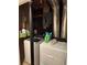 Laundry area featuring washer, dryer, and open ductwork at 184 Cedarcrest Dr, Acworth, GA 30101