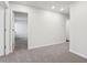 Bedroom with neutral carpet, white walls, and recessed lighting at 1705 Trout Lily Pl, Smyrna, GA 30126