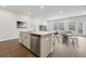 Kitchen island with stainless steel dishwasher at 1705 Trout Lily Pl, Smyrna, GA 30126