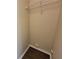 This small closet offers compact storage solutions at 916 Hunt Rd, Jonesboro, GA 30236