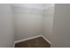 Spacious walk-in closet equipped with wire shelving for organized storage at 916 Hunt Rd, Jonesboro, GA 30236