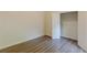Bedroom with wood floors and closet at 239 Gilliam Ct, Locust Grove, GA 30248