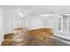Bright living room with stone tile floor at 750 Crest Valley Nw Dr, Sandy Springs, GA 30327