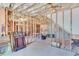 Unfinished basement with exposed framing and utilities at , Auburn, GA 30011