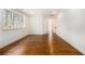 Living room with hardwood floors and large windows at 529 Claude Scott Rd, Canton, GA 30115