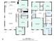 Detailed floor plan showcasing the layout of both floors, including the kitchen, living room, and bedrooms at 517 Daniel Ave, Decatur, GA 30032