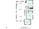 Detailed floorplan of the home showcasing the layout of the kitchen, bedrooms, and living spaces at 517 Daniel Ave, Decatur, GA 30032