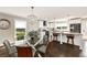 Beautiful open kitchen with stainless steel appliances, modern cabinets, and a spacious kitchen island at 517 Daniel Ave, Decatur, GA 30032