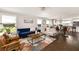 Spacious open concept living room showcasing hardwood floors, neutral color palette, and seamless flow at 517 Daniel Ave, Decatur, GA 30032