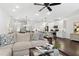 Open-concept living space with modern kitchen and spacious living room for comfortable living at 871 Dunning St, Marietta, GA 30060