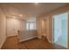 Bright hallway features wood floors, white trim, and multiple doors at 412 Carrera Ln, Acworth, GA 30102