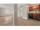 This living room has wood flooring and leads to the kitchen and other rooms at 2285 Peachtree Ne Rd # 1107, Atlanta, GA 30309