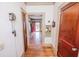 Hallway with hardwood floors and vintage decor at 970 E Main St, Canton, GA 30114