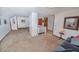 Open loft space with multiple rooms and neutral carpet at 970 E Main St, Canton, GA 30114