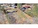An aerial view displays the property's layout and nearby structures at 4065 Thaxton Rd, Atlanta, GA 30349