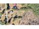 An aerial shot showcasing the property's location, surrounding trees, and neighborhood at 4065 Thaxton Rd, Atlanta, GA 30349