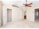 Spacious bedroom with large closet and view to bathroom at 1378 Penhurst Dr, Lawrenceville, GA 30043