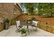 Inviting outdoor patio with seating, perfect for relaxing and entertaining guests at 1993 Mount Vernon Pl, Dunwoody, GA 30338