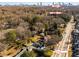 Beautiful aerial view of the neighborhood near the BeltLine and the Benz with the Atlanta skyline in the background at 1337 M L King Jr Nw Dr, Atlanta, GA 30314