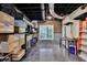 Organized basement with ample storage space and a window at 2075 Pine Tree Dr, Buford, GA 30518
