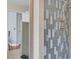Modern bathroom with tiled shower and updated fixtures at 2075 Pine Tree Dr, Buford, GA 30518