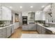 Spacious kitchen with stainless steel appliances and modern cabinetry at 330 Chaffin Ridge Ct, Roswell, GA 30075