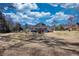 The house has a fenced-in backyard and an in-ground pool with stairs leading to a deck attached to the house at 75 Horseshoe Dr, Covington, GA 30014