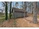 Backyard shed or outbuilding providing extra storage space at 710 Melanie Ct, Canton, GA 30115
