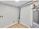 Utility room with Rheem water heater and hookups at 3825 Lavista Rd # Q3, Tucker, GA 30084