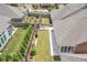 Well-maintained backyard with lush green grass, landscaping, and privacy fence at 163 Lorraine Pkwy, Woodstock, GA 30188