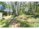 Large backyard with mature trees, offering ample space for outdoor activities and relaxation at 4479 Richard Rd, Conley, GA 30288